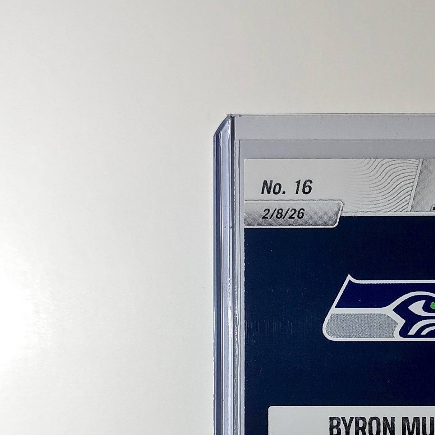 Byron Murphy II 2026 Panini NFL Super Bowl LIX Champions #16 Seattle Seahawks