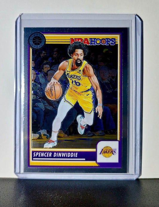 Spencer Dinwiddie 2023-24 Panini Premium Stock NBA Hoops #127 Card LA Lakers