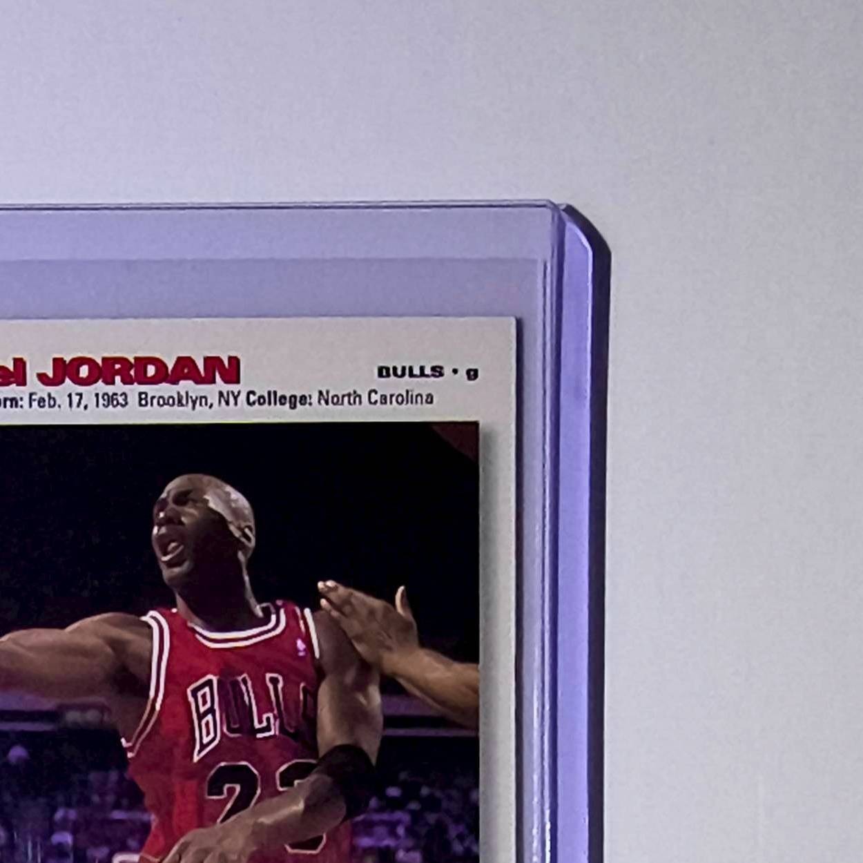 Michael Jordan 1995-96 Upper Deck Collector's Choice #45 Card Chicago Bulls