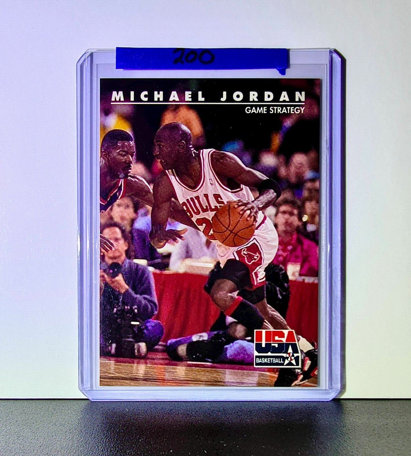 Michael Jordan 1992-93 Skybox USA Basketball #39 Basketball Card Chicago Bulls