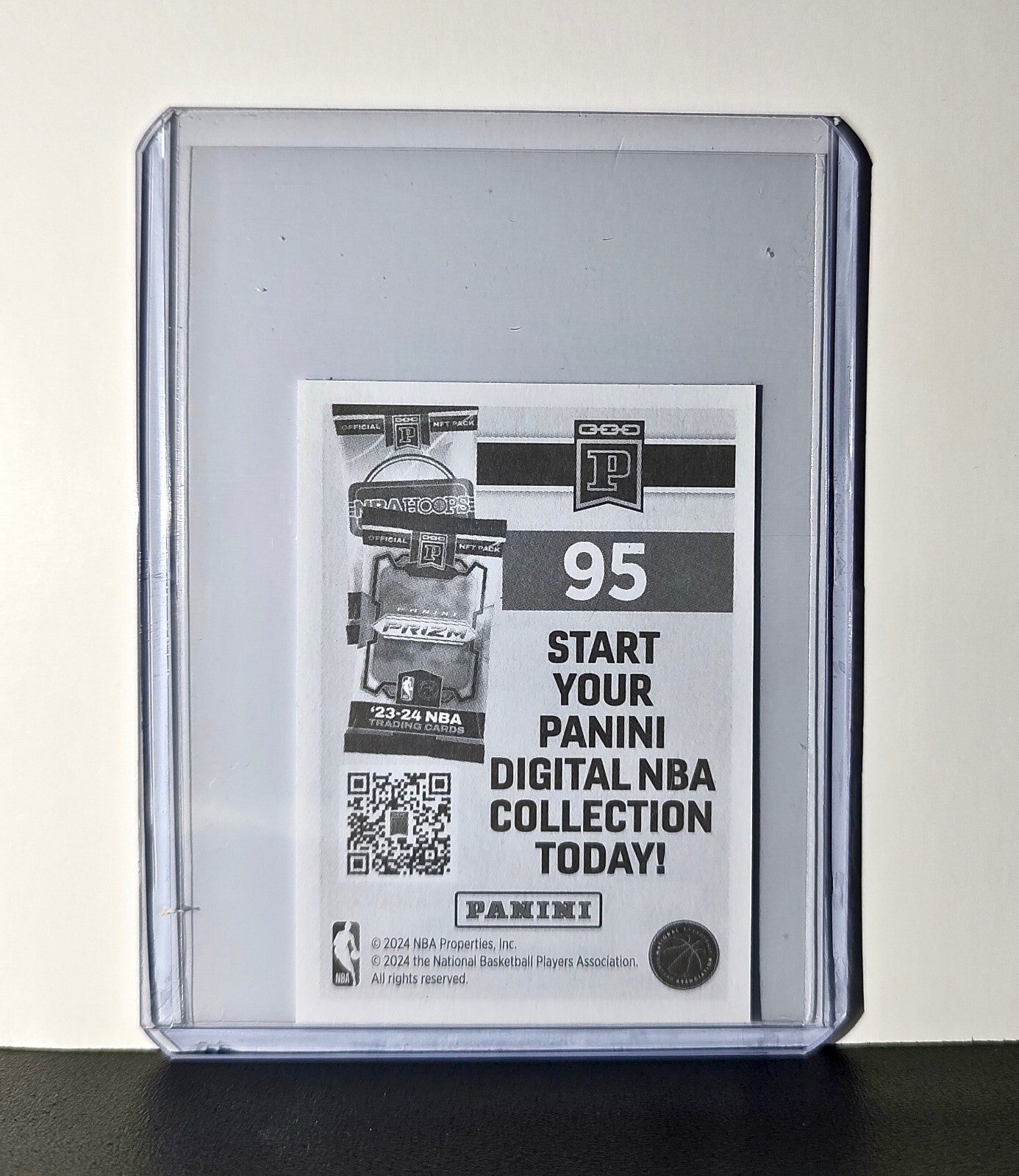 Dalton Knecht Rookie Draft 2024-25 Panini NBA 95 Sticker Card Los Angeles Lakers