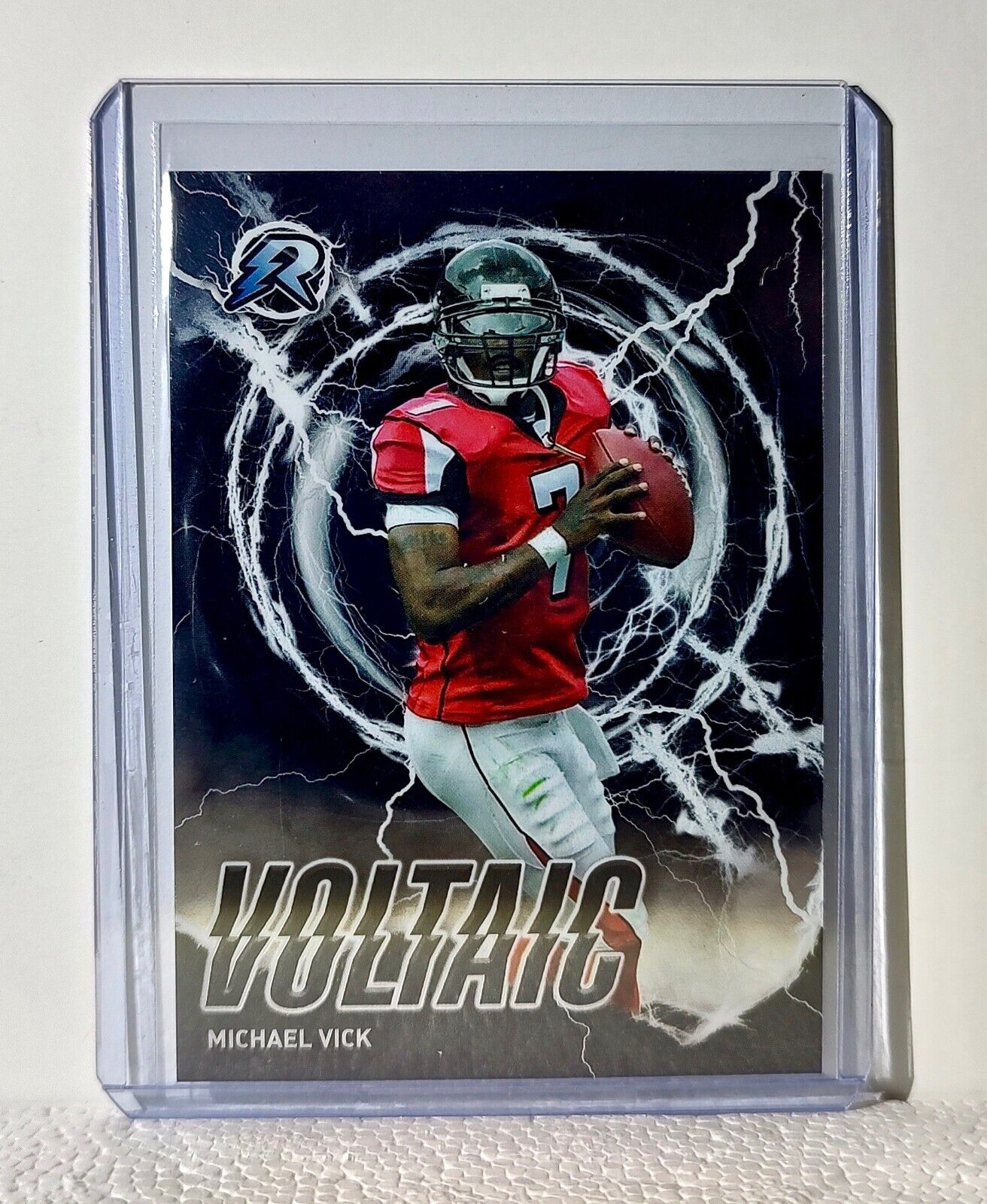 Michael Vick 2023 Topps Resurgence Voltaic NFL #RV-5 Card Atlanta Falcons