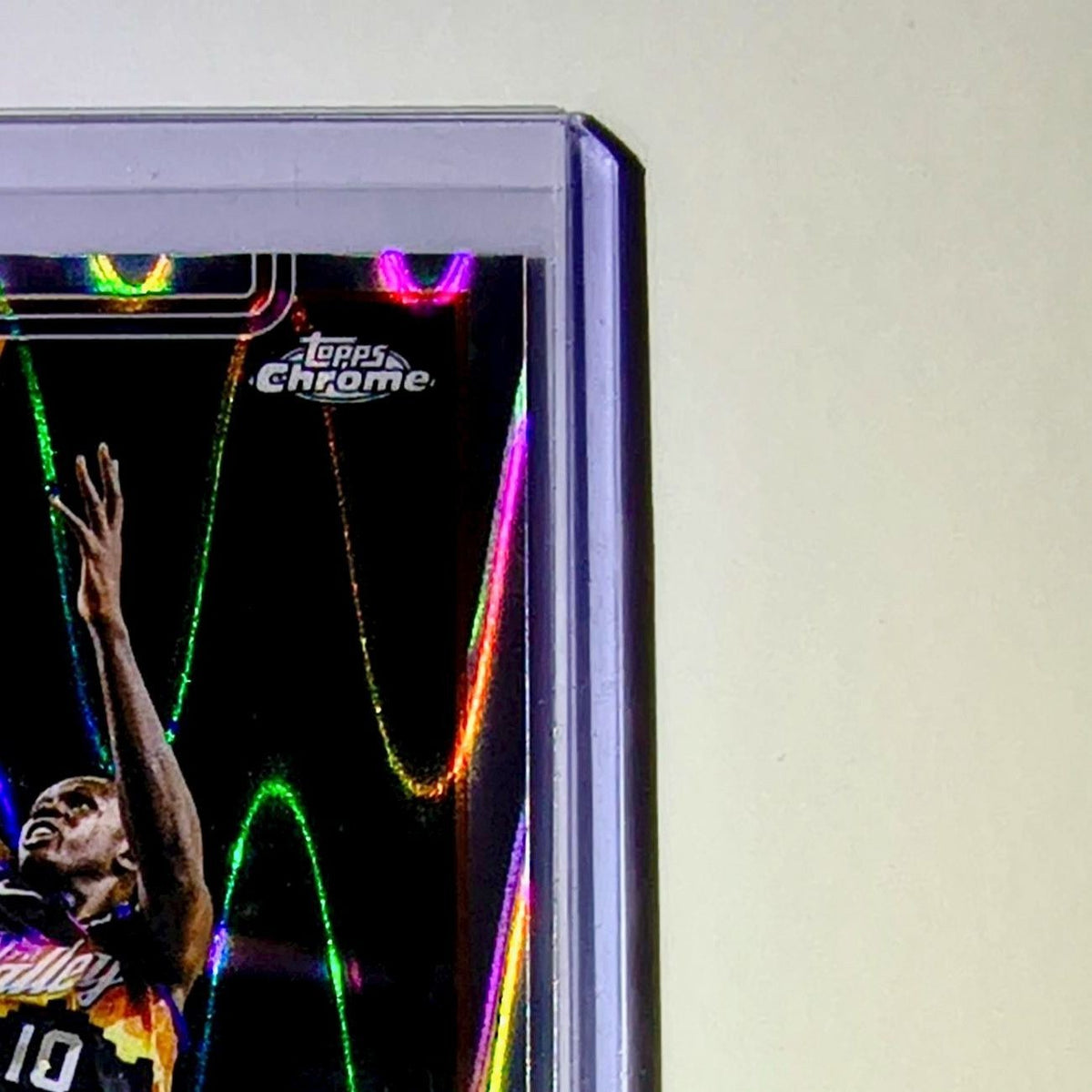 Khaman Maluach Rookie 2025-26 NBA Topps Chrome Update RayWave Refractor #160