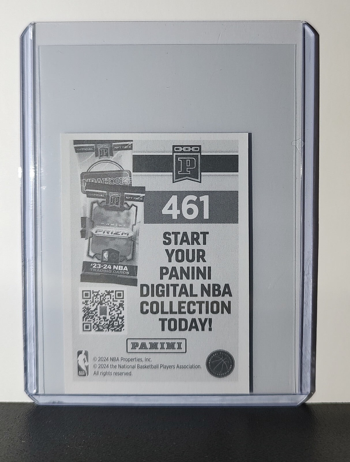 Domantas Sabonis 2024-25 Panini NBA #461 Foil Sticker Card Sacramento Kings