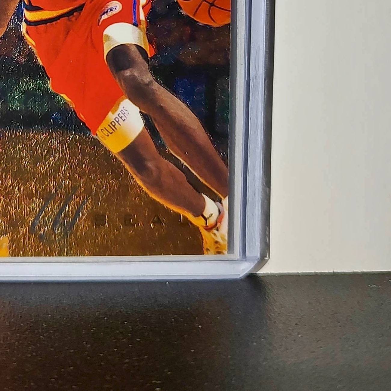 Malik Sealy 1995-96 Flair NBA #62 Card Los Angeles Clippers
