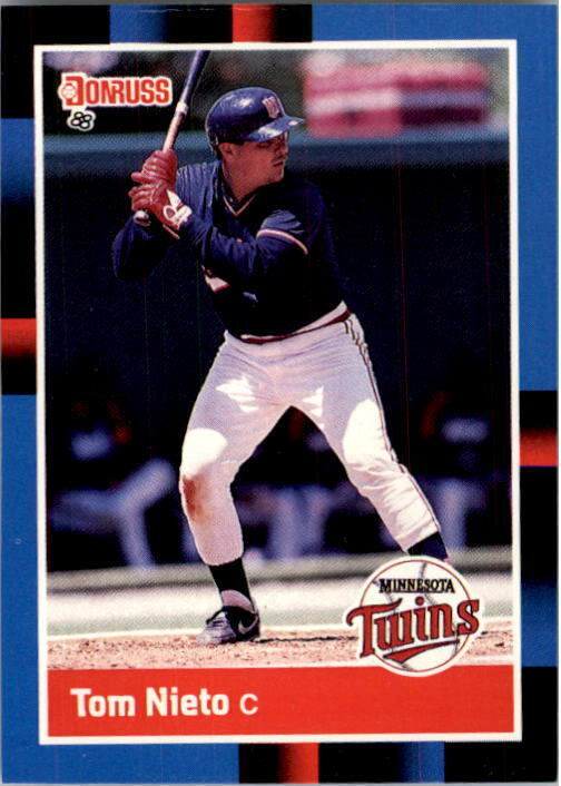 1988 Tom Nieto Donruss Baseball Card #612