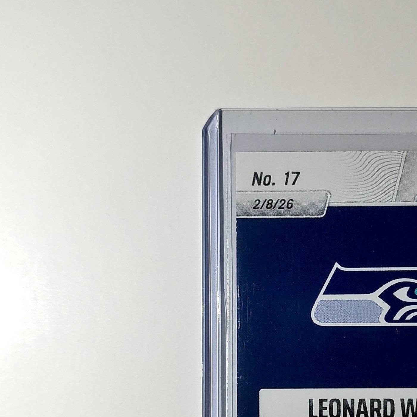 Leonard Williams 2026 Panini NFL Super Bowl LIX Champions #17 Seattle Seahawks