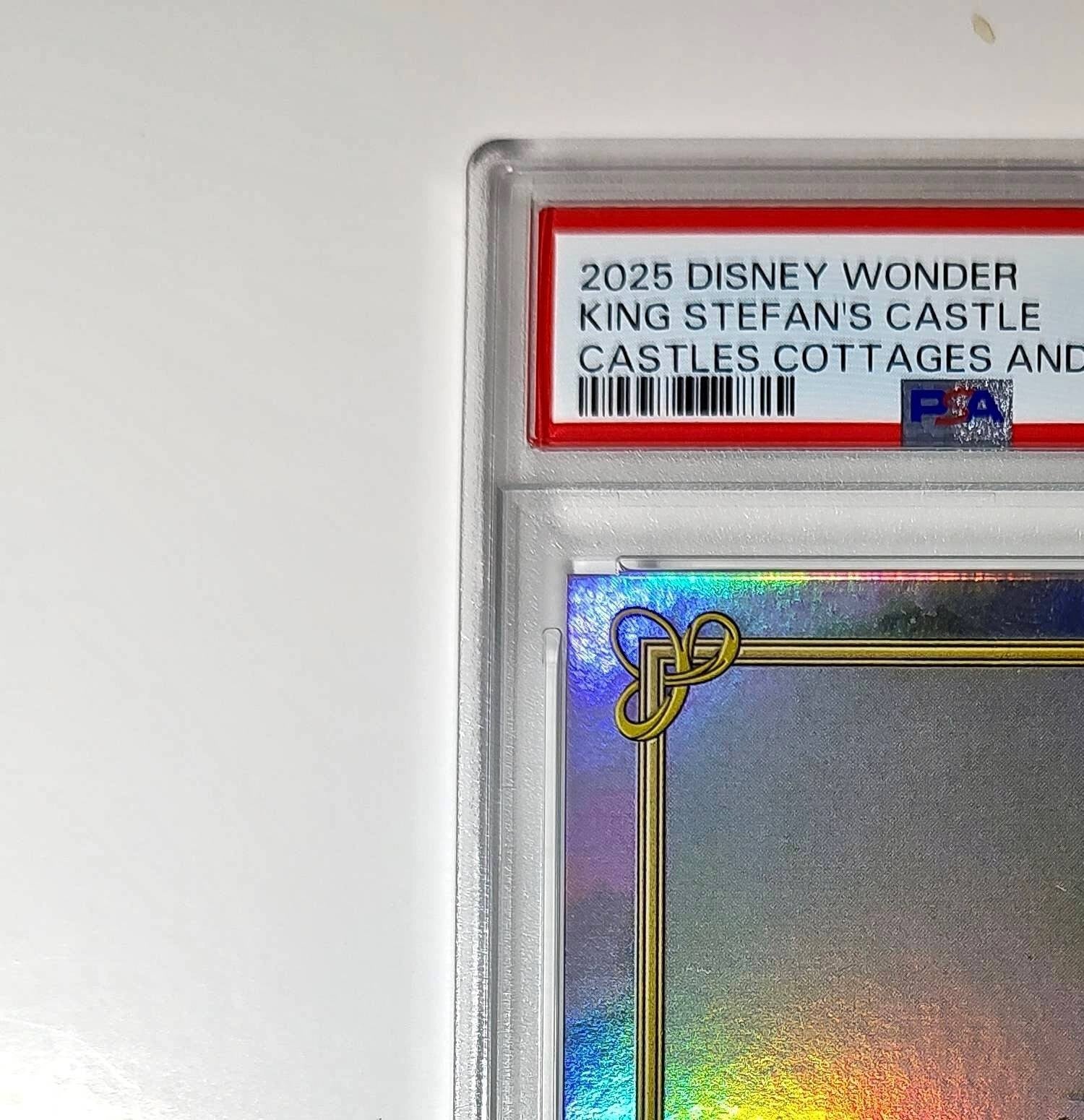 King Stefan's Castle 2025 Topps Disney #C-5 Card Sleeping Beauty PSA 9