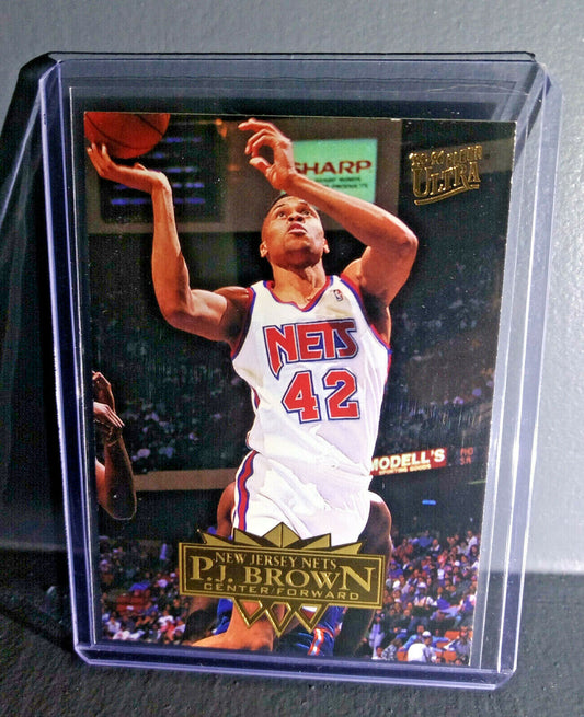 1995-96 P.J. Brown Fleer Ultra #112 Basketball Card