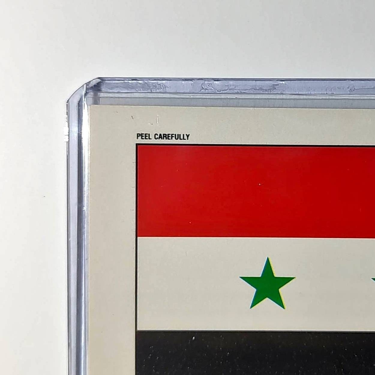 Syria Flag 1991 Topps Desert Storm #31 Sticker Card