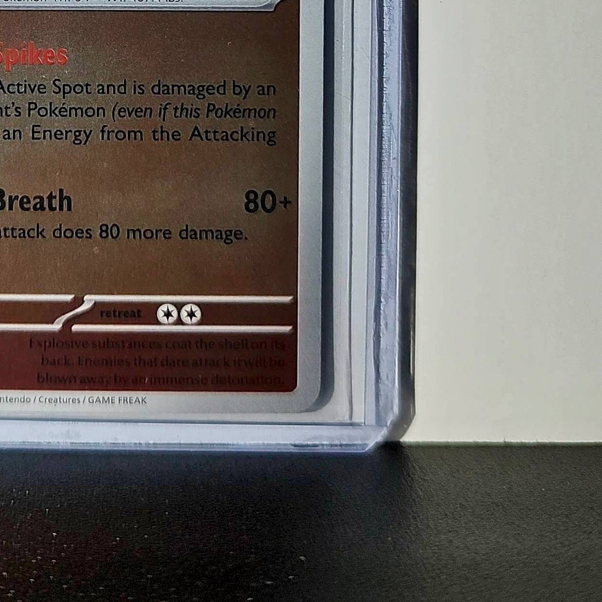 Pokemon Turtonator HP120 Basic Fire 017/088 2025 Perfect Order Mega Evolution