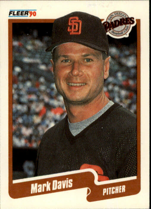 1990 Mark Davis Fleer Baseball Card #155