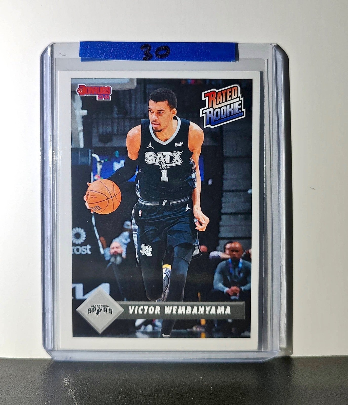 Victor Wembanyama Rookie 2023-24 Panini Donruss Rated Rookie #1 Basketball Card