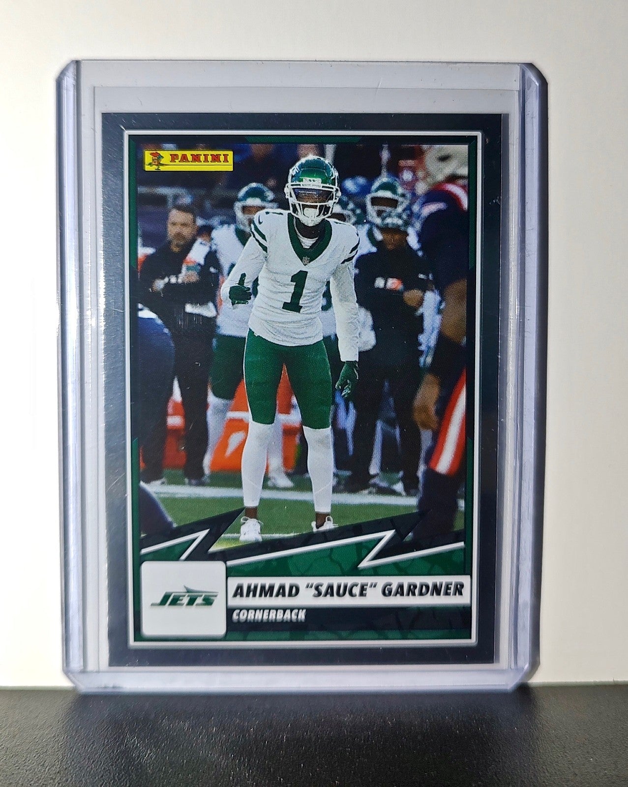 Ahmad "Sauce" Gardner 2025 Panini NFL #18 Foil Sticker Card New York Jets