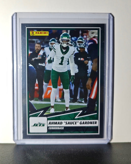 Ahmad "Sauce" Gardner 2025 Panini NFL #18 Foil Sticker Card New York Jets