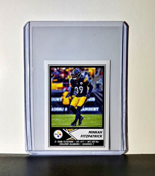 Minkah Fitzpatrick 2024 Panini NFL Sticker #166 Pittsburgh Steelers