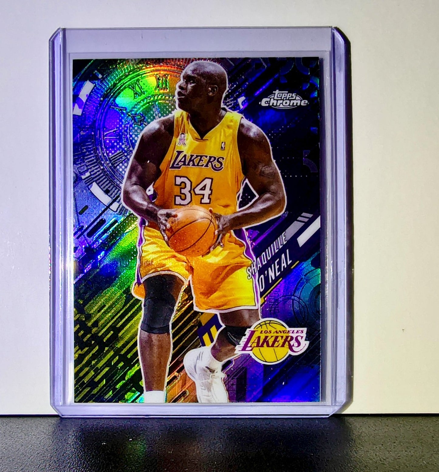 Shaquille O'Neal 2025-26 NBA Topps Chrome Update Go Time Refractor #GT-8 Card