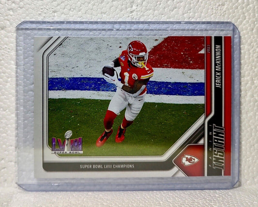 Jerick McKinnon 2023 Panini NFL Superbowl Champions #13 Card Kansas City Chiefs