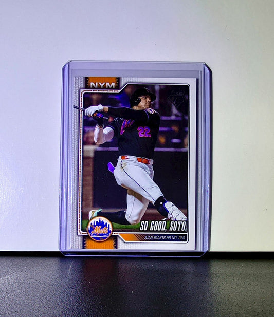 Juan Soto 2026 Topps Update MLB #US319 Card New York Mets