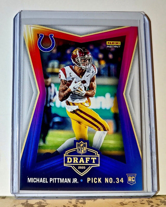 Michael Pittman Jr.  2020 NFL Draft Night NFL #22 Football Card Colts 1 of 451