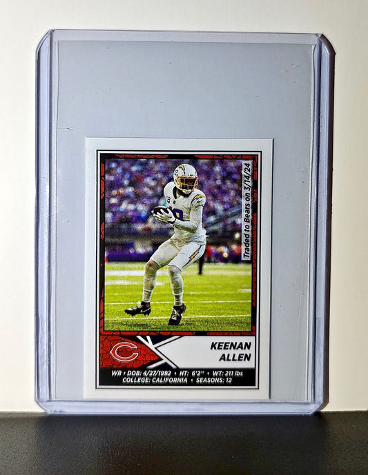 Keenan Allen 2024 Panini NFL Sticker #367 Chicago Bears