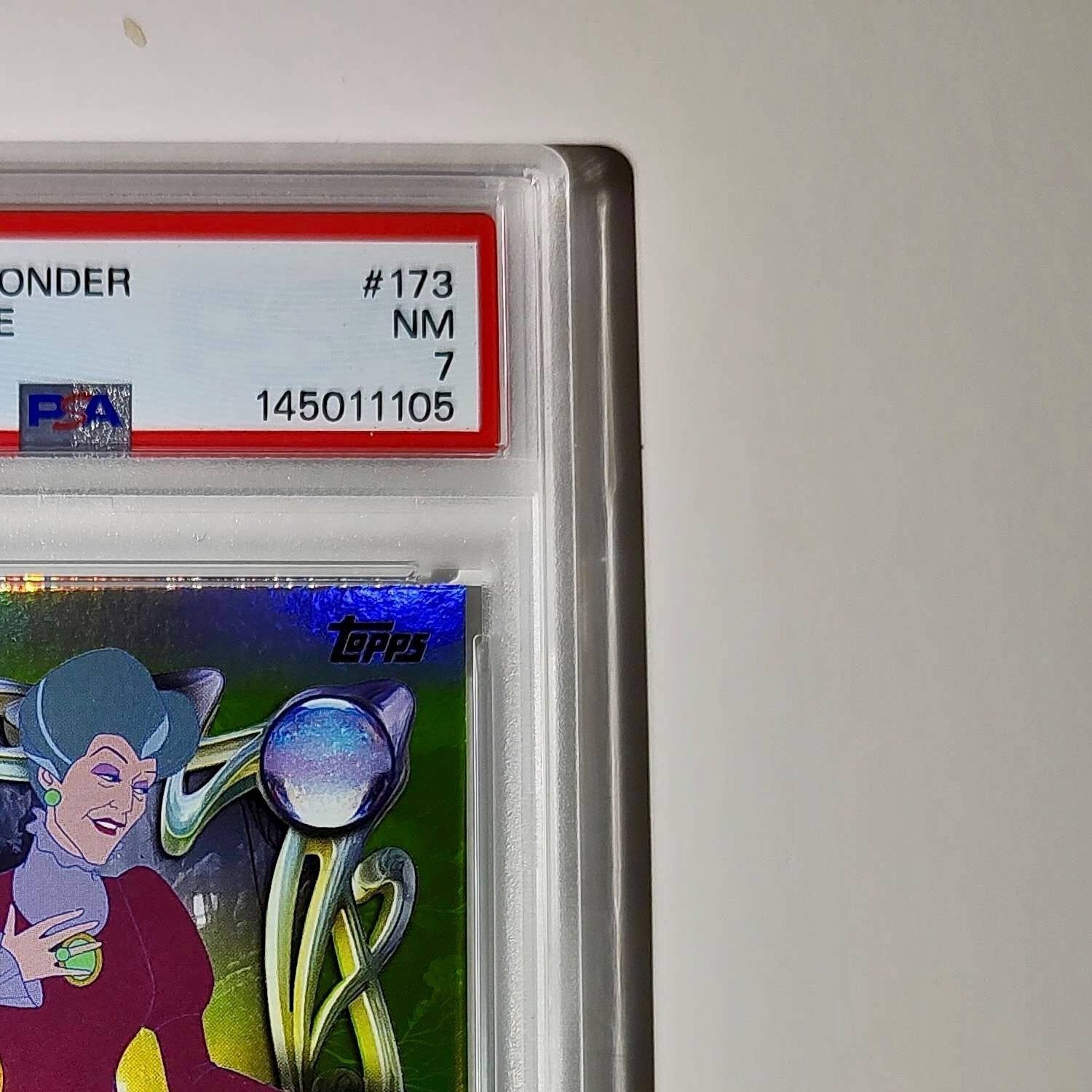 Lady Tremaine 2025 Topps Disney Wonder #173 Card Cinderella PSA 7