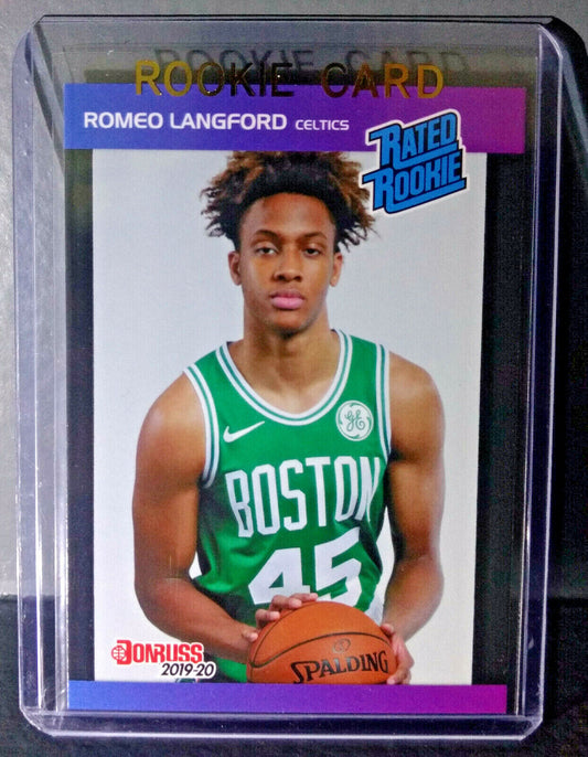 Romeo Langford 2019-2020 Panini NBA #13 Rated Rookie Retro Card 1/3431