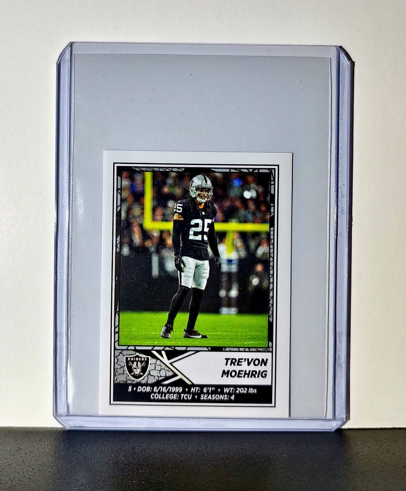 Tre'von Moehrig 2024 Panini NFL Sticker #279 Las Vegas Raiders