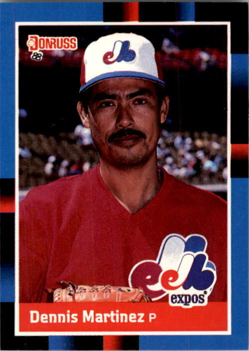 1988 Dennis Martinez Donruss Baseball Card #549