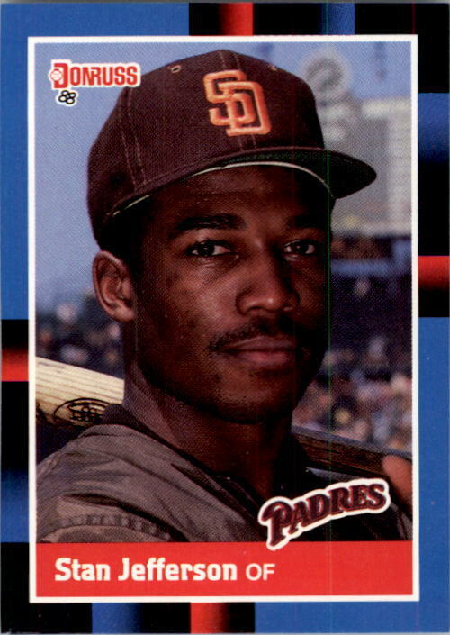 1988 Stan Jefferson Donruss Baseball Card #187