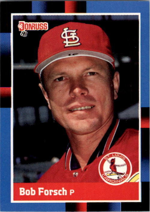 1988 Bob Forsch Donruss Baseball Card #111