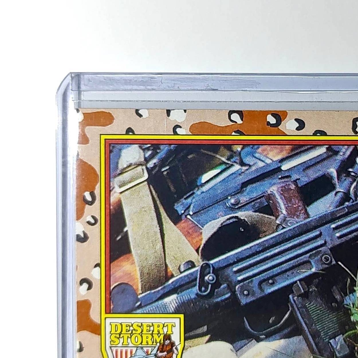 Machine Guns Ready 1991 Topps Desert Storm #78 Card