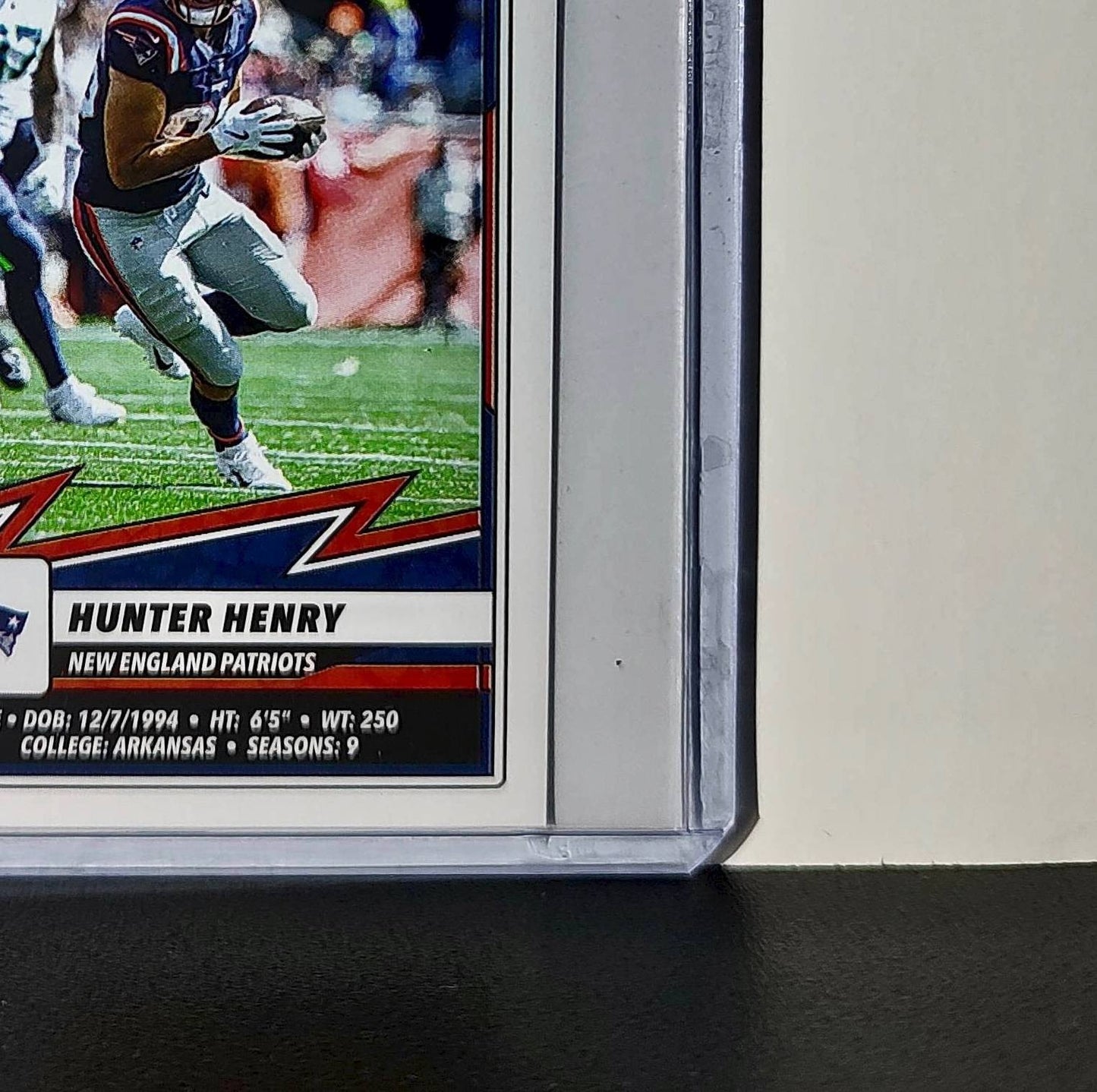 Hunter Henry 2025 Panini NFL #79 Sticker New England Patriots