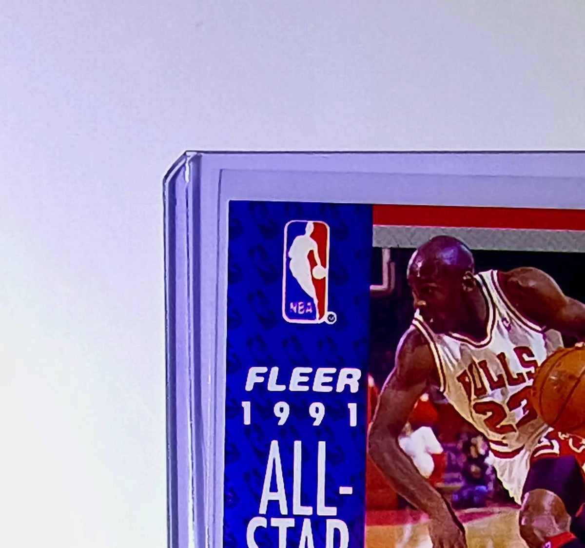 Michael Jordan 1991-92 Fleer All-Star Team #211 Basketball Card Chicago Bulls
