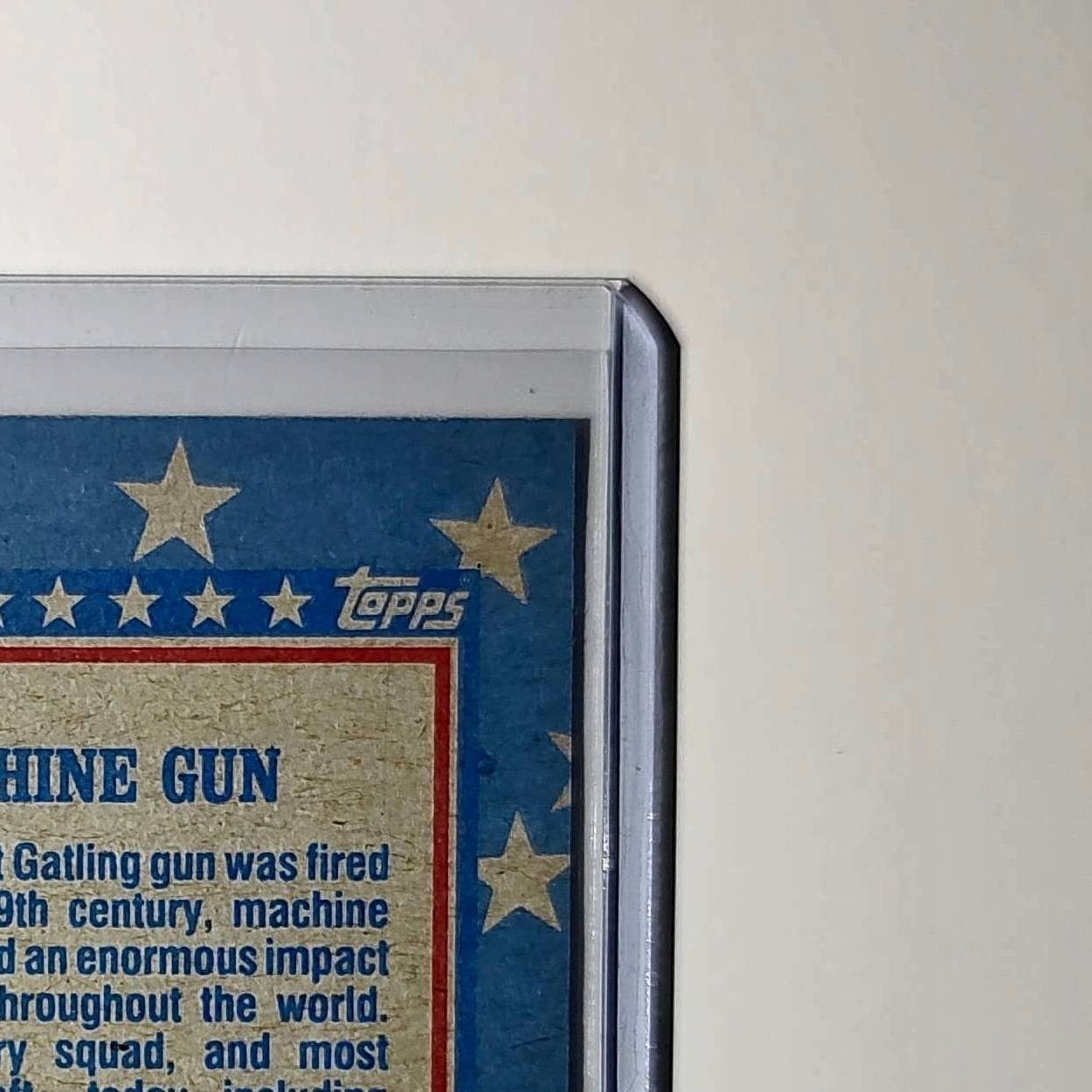 Machine Gun 1991 Topps Desert Storm #95 Card