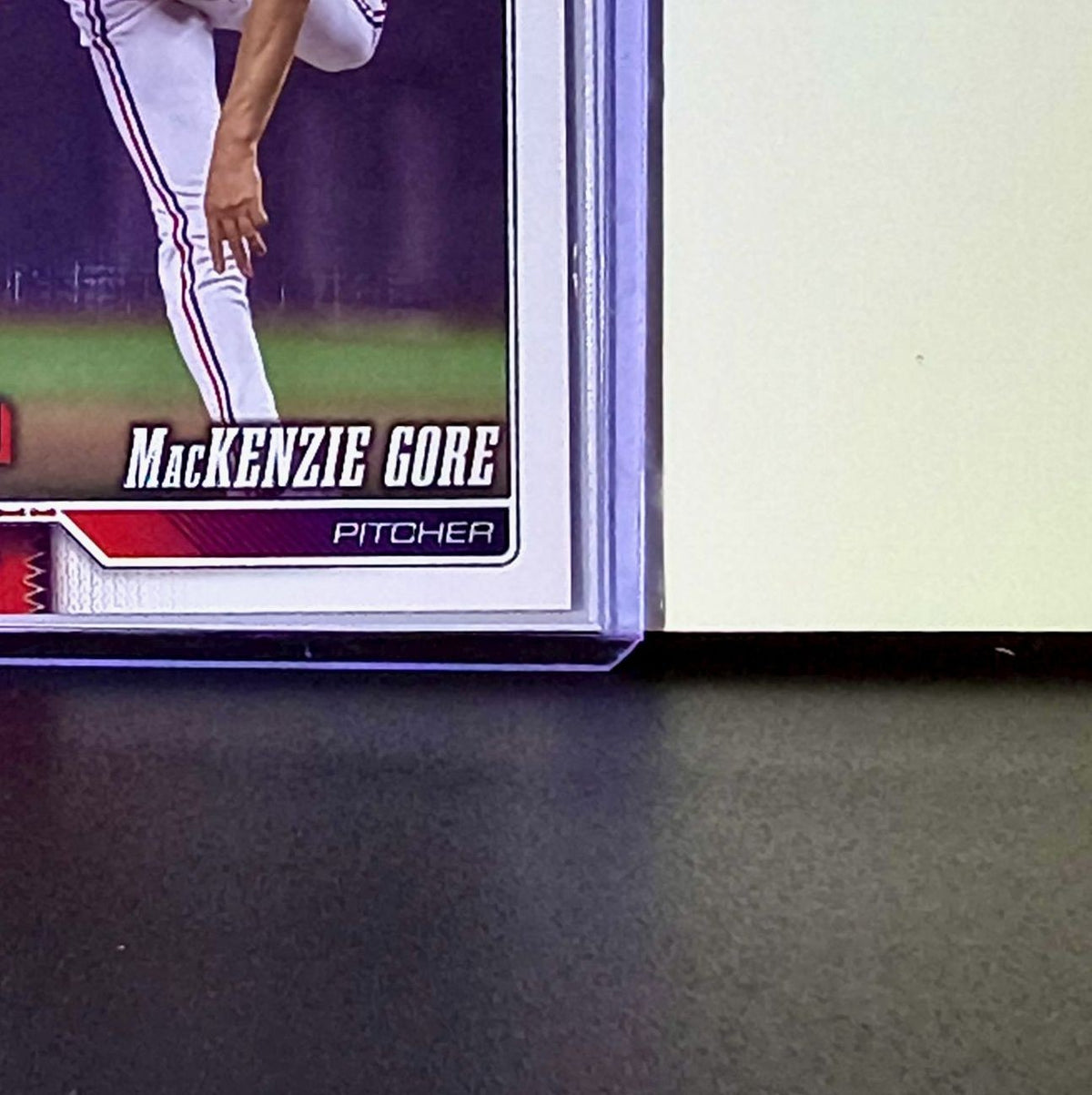 MacKenzie Gore 2026 Topps Update MLB #US257 Card Texas Rangers