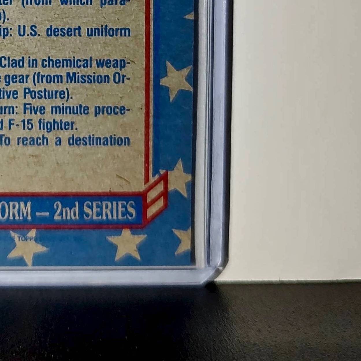 Desert Storm Slang 1991 Topps Desert Storm #145 Card