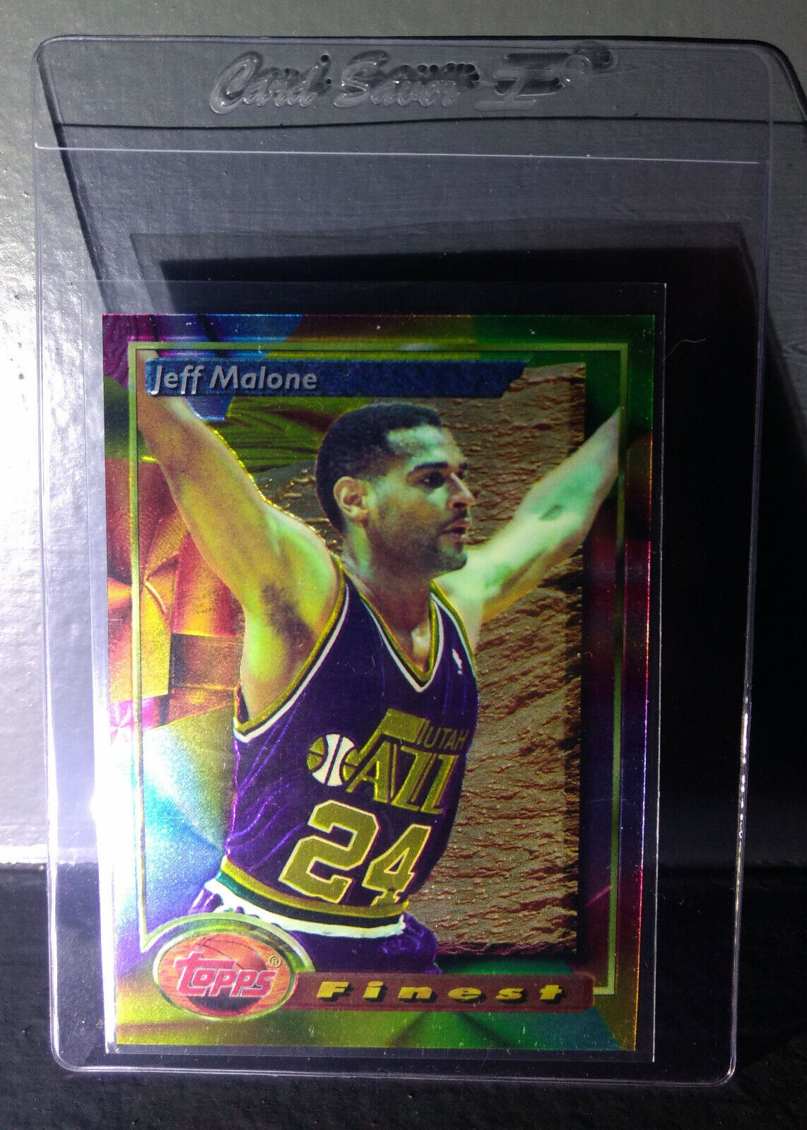 1993-94 Topps Finest Jeff Malone #36 Basketball Card