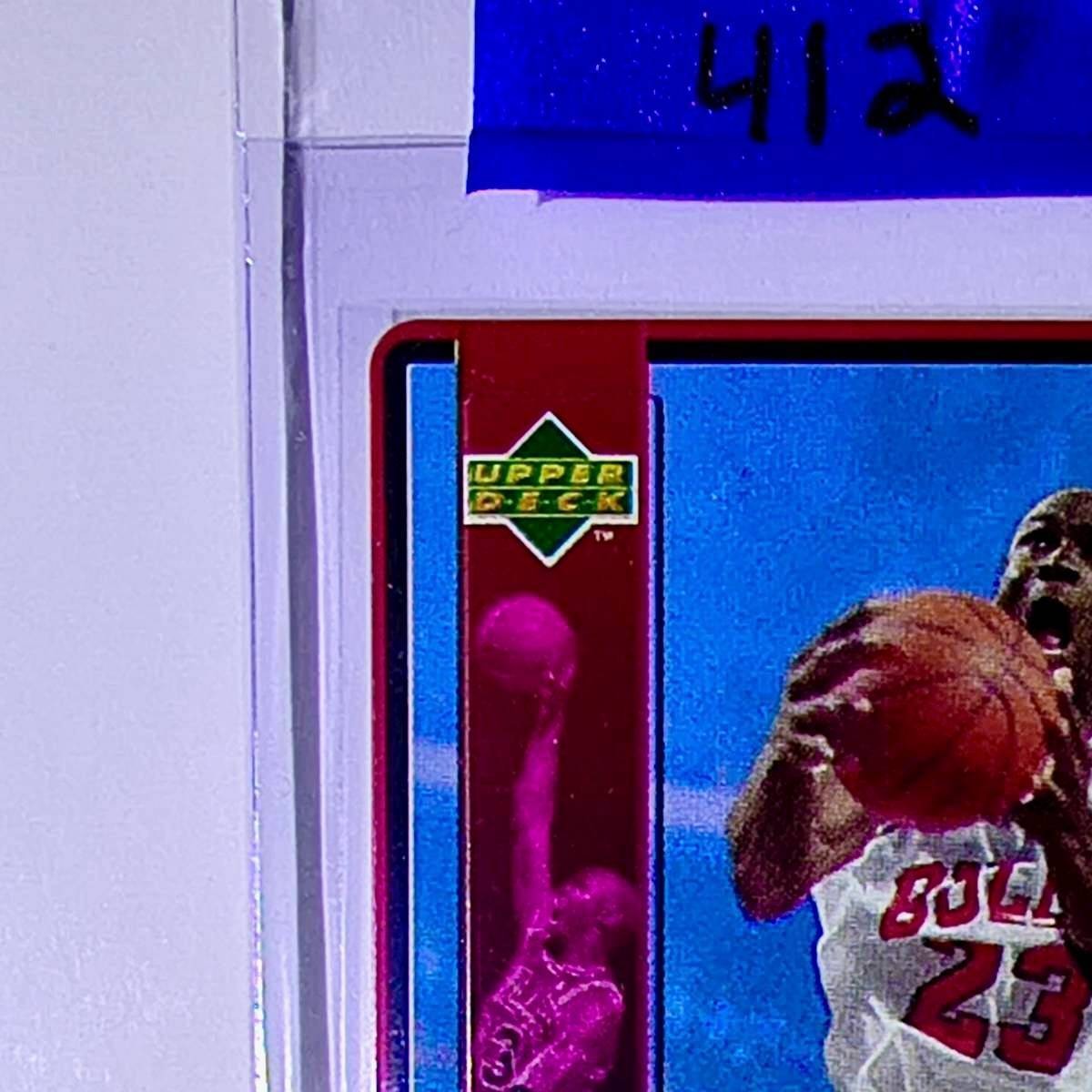 Michael Jordan 1996 Upper Deck All Metal Tin Set #4 Basketball Card Bulls