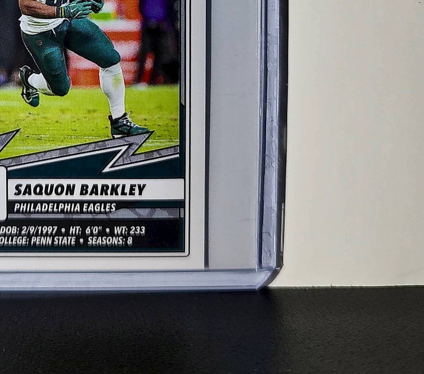 Saquon Barkley 2025 Panini NFL #329 Sticker Philadelphia Eagles
