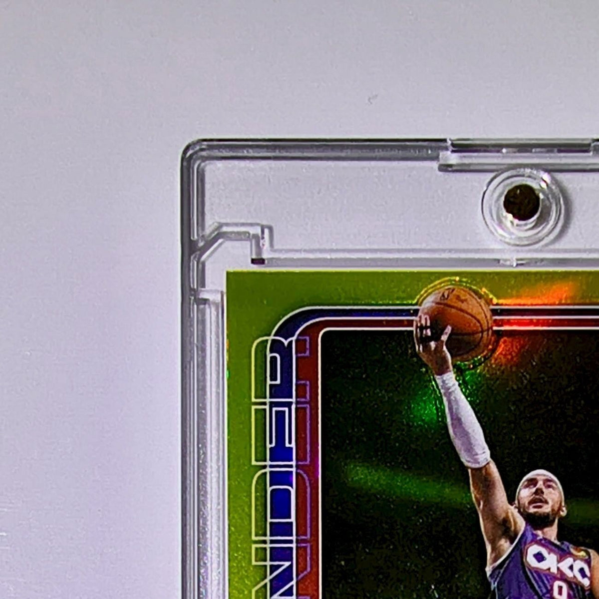 Alex Caruso 2025-26 NBA Topps Chrome Update Yellow Refractor 117/275 OC Thunder