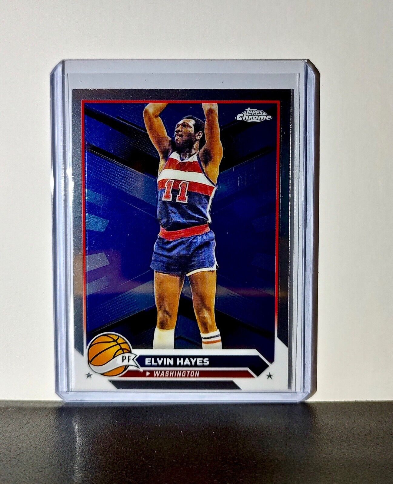 Elvin Hayes 2023-24 Topps Chrome NBA #178 Card Washington Wizards