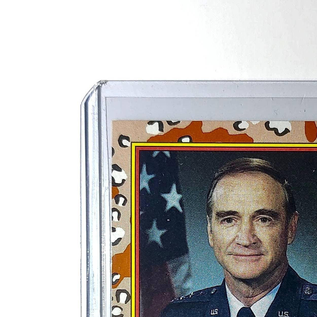 General Charles A. Horner 1991 Topps Desert Storm #7 Card