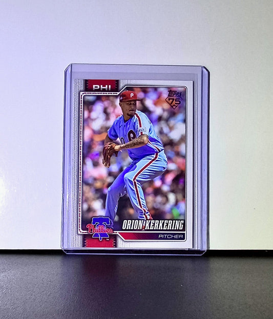 Orion Kerkering 2026 Topps Update MLB #US270 Card Philadelphia Phillies