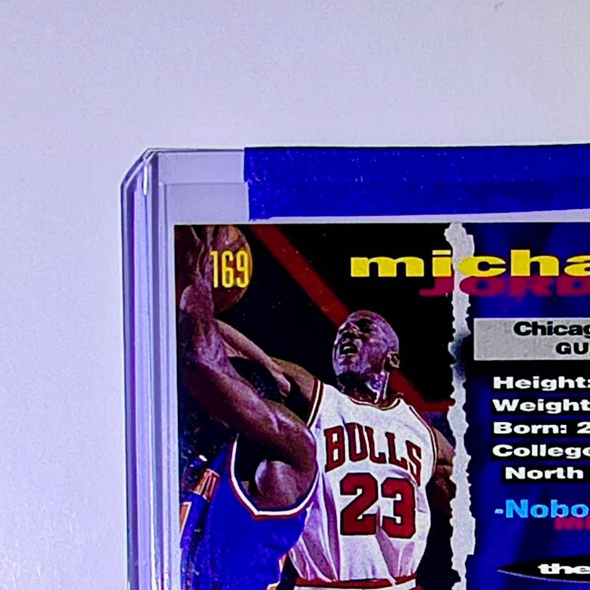 Michael Jordan 1993-94 Topps Stadium Club #169 Basketball Card Chicago Bulls