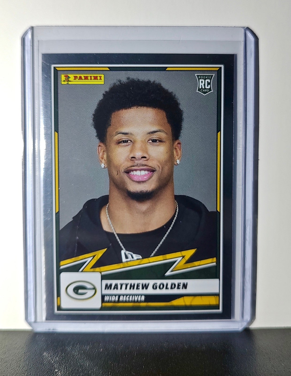Matthew Golden Rookie 2025 Panini NFL #80 Foil Sticker Card Green Bay Packers