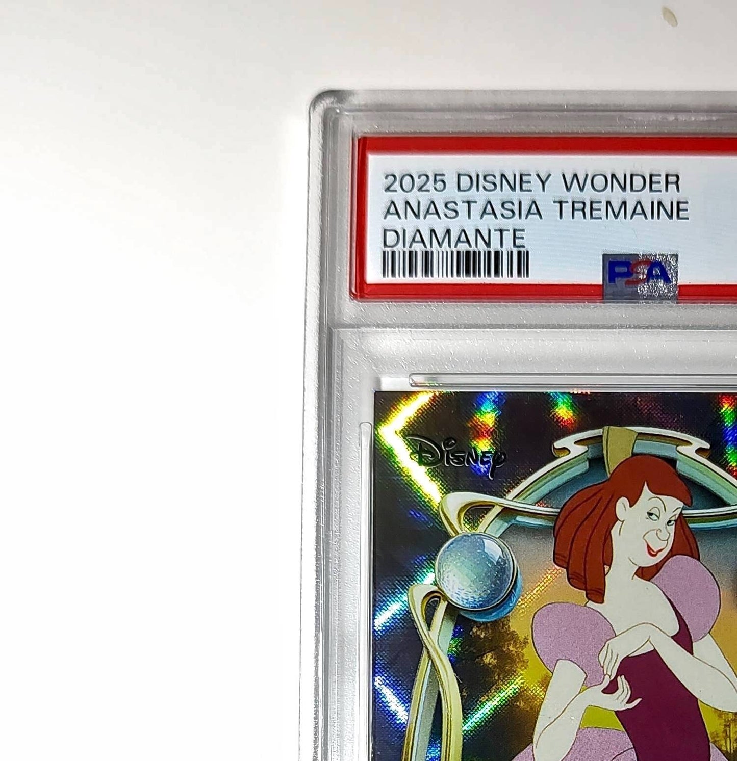 Anastasia Tremaine 2025 Topps Disney #14 Winter Variant Card Cinderella PSA 8