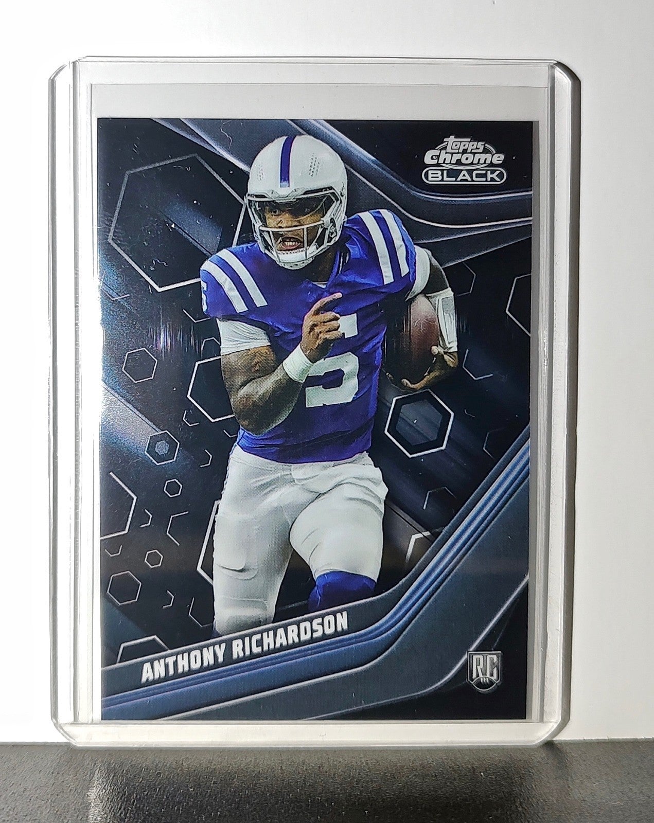 Anthony Richardson Rookie 2023 Topps Chrome Black NFL #122 Card Colts