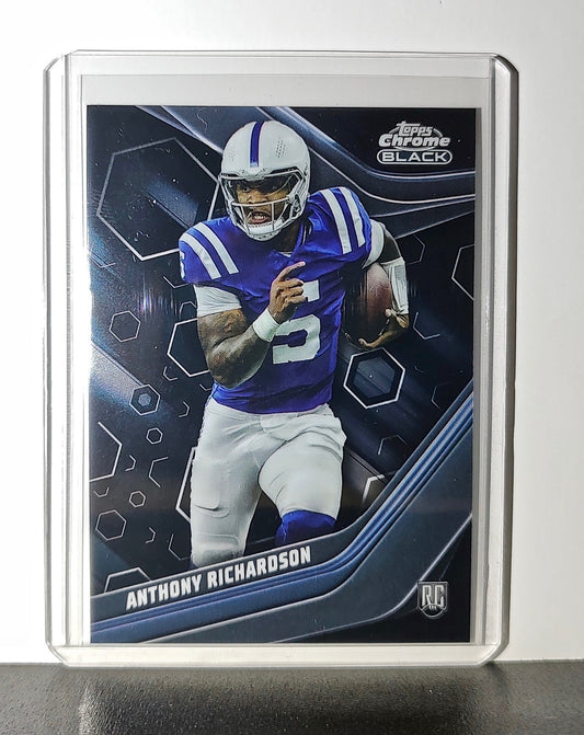 Anthony Richardson Rookie 2023 Topps Chrome Black NFL #122 Card Colts