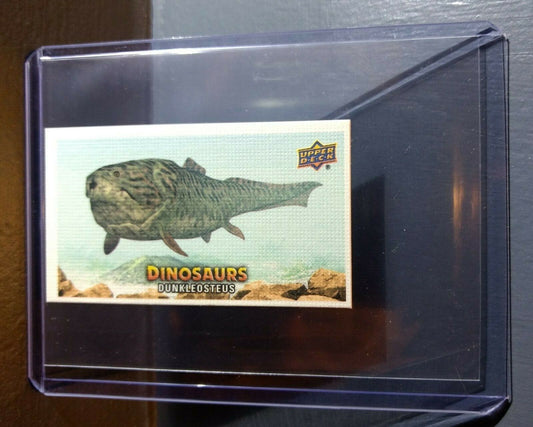 2015 Upper Deck Dinosaurs Canvas Mini Dunkleosteus #113 Trading Card